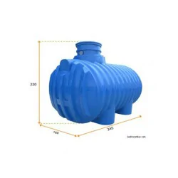 MPI ZBIORNIK NA DESZCZÓWKĘ OGRÓD Professional+ 6000L