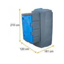 DYSTRYBUTOR DO AD BLUE DWUPŁASZCZOWY ZBIORNIK 1600L PROFESSIONAL+