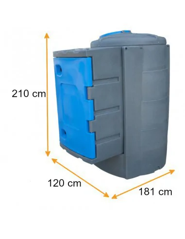 DYSTRYBUTOR DO AD BLUE DWUPŁASZCZOWY ZBIORNIK 1600L PROFESSIONAL+