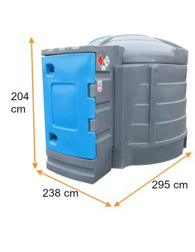 DYSTRYBUTOR DO AD BLUE DWUPŁASZCZOWY ZBIORNIK 5000L PROFESSIONAL