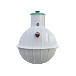 OCZYSZCZALNIA DLA AGLOMERACJI BIOLOGICZNO-CHEMICZNA EKOBIO 2500L 5 OS. Z 8 TUNELAMI