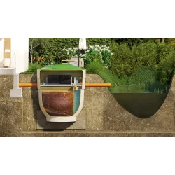 OCZYSZCZALNIA BIOLOGICZNA ROTOSET do 6 OS. + TUNELE 8 SZT.