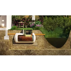 OCZYSZCZALNIA BIOLOGICZNA ROTOSET 5H 5 OS. + TUNELE 8 SZT.