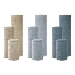 DEKORACYJNY ZBIORNIK NA DESZCZÓWKĘ ARCADO 460L GRANIT