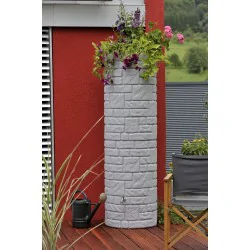 DEKORACYJNY ZBIORNIK NA DESZCZÓWKĘ ARCADO 460L GRANIT