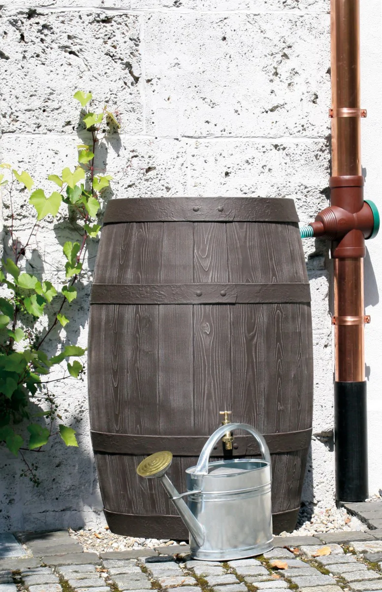 BECZKA, ZBIORNIK NA DESZCZÓWKĘ BURGUND 500L