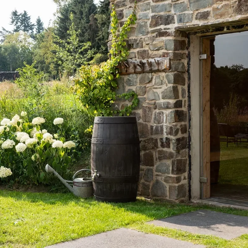 BECZKA, ZBIORNIK NA DESZCZÓWKĘ BURGUND 500L