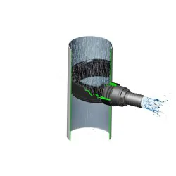 ZBIERACZ, ŁAPACZ WODY DESZCZOWEJ SZYBIEGO MONTAŻU EASY FIX