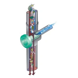 ZBIERACZ, ŁAPACZ WODY DESZCZOWEJ Z FILTREM CZARNY