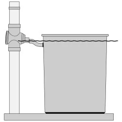 ZBIERACZ, ŁAPACZ WODY DESZCZOWEJ Z FILTREM CZARNY