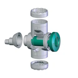 ZBIERACZ, ŁAPACZ WODY DESZCZOWEJ Z FILTREM CZARNY