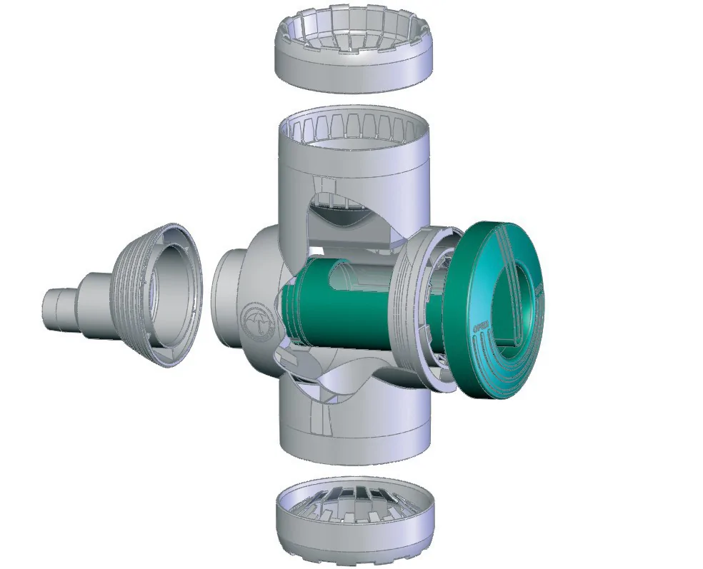 ZBIERACZ, ŁAPACZ WODY DESZCZOWEJ Z FILTREM CZARNY