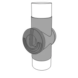 ZBIERACZ, ŁAPACZ WODY DESZCZOWEJ Z FILTREM CZARNY