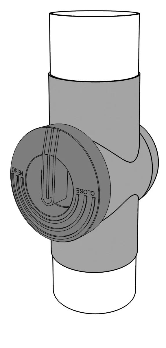 ZBIERACZ, ŁAPACZ WODY DESZCZOWEJ Z FILTREM CZARNY