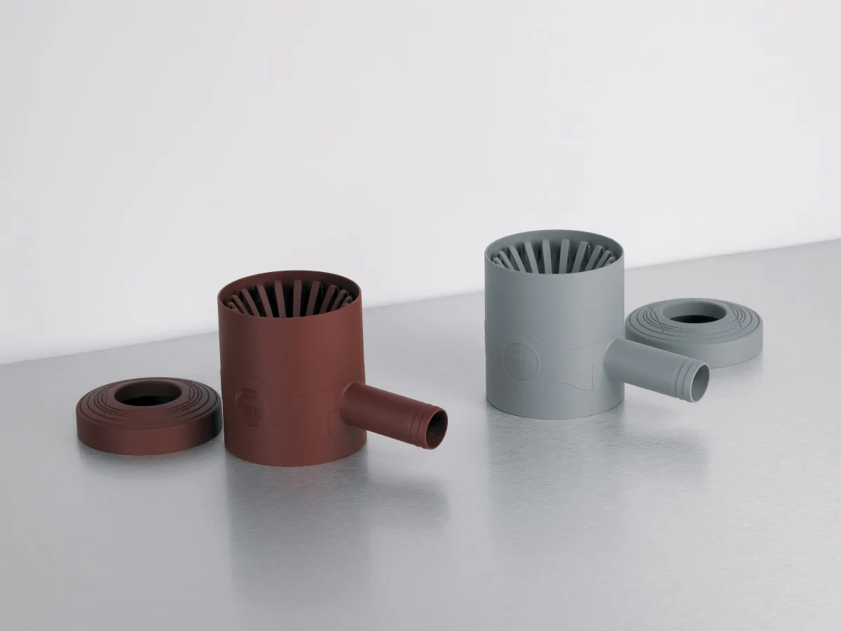 ŁAPACZ WODY DESZCZOWEJ, ZBIERACZ Z FILTREM KOLOR BRĄZOWY