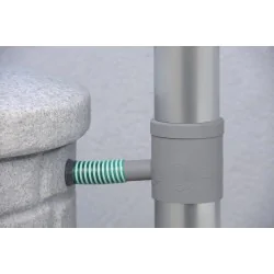 ŁAPACZ WODY DESZCZOWEJ, ZBIERACZ Z FILTREM KOLOR SZARY