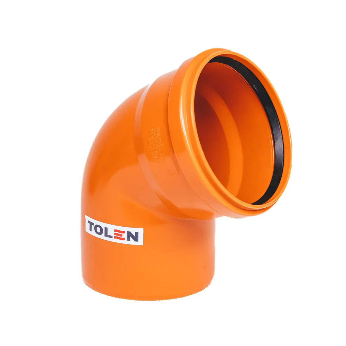 KOLANO KANALIZACYJNE 160/67 PCV