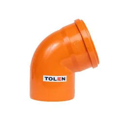 KOLANO KANALIZACYJNE 160/67 PCV