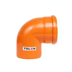 KOLANO KANALIZACYJNE 160/87,5 - 90 PCV