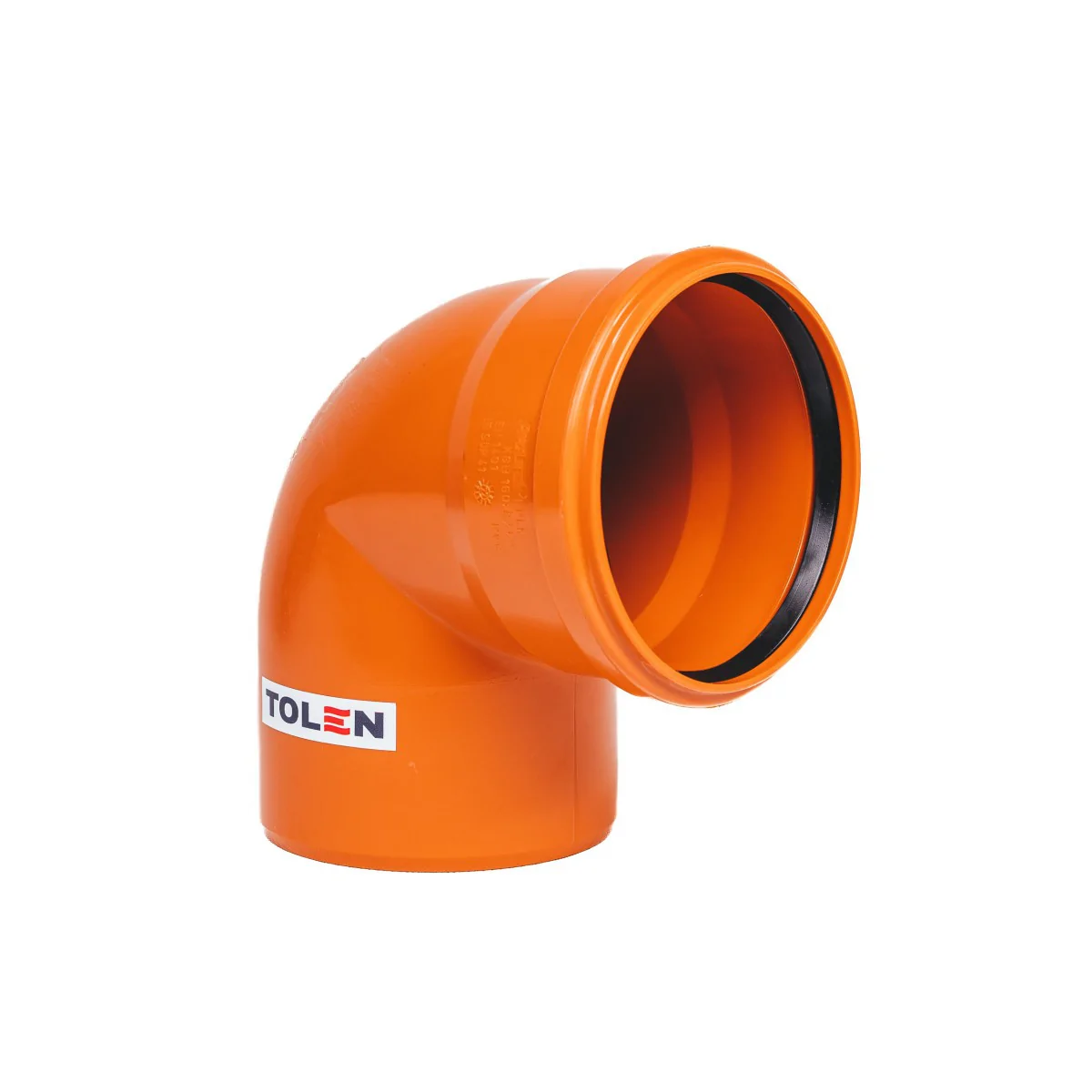 KOLANO KANALIZACYJNE 160/87,5 - 90 PCV