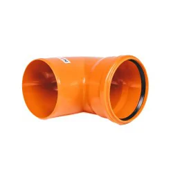 KOLANO KANALIZACYJNE 160/87,5 - 90 PCV