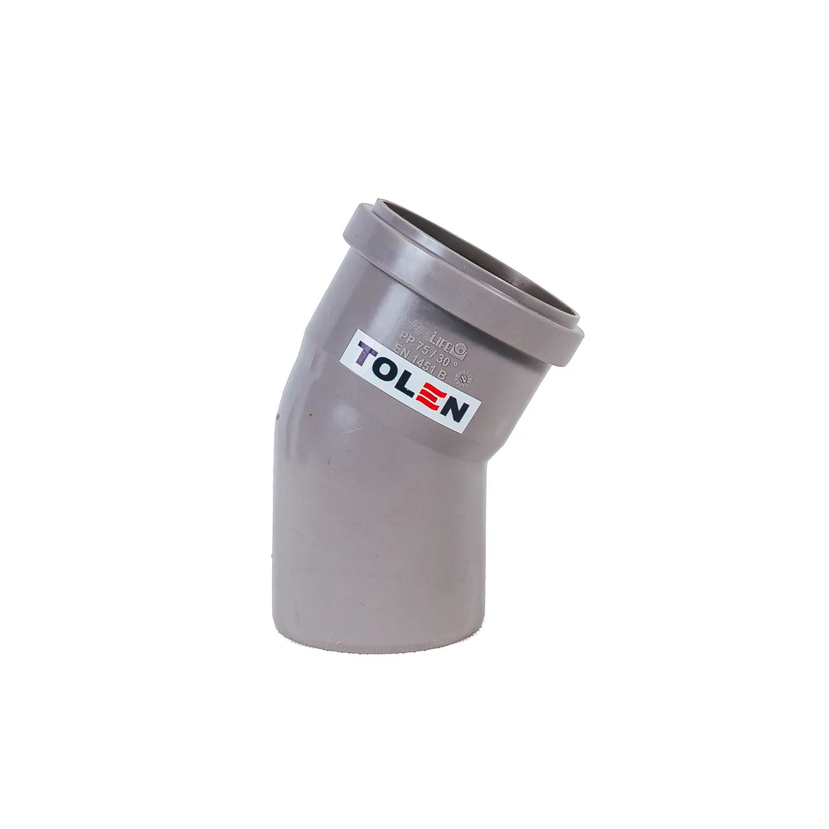 KOLANO KANALIZACYJNE PP 75-30 PCV