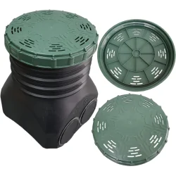 Pokrywa perforowana na studzienkę rozdzielczą, rozdzielającą drenażu GRAF, SOTRALENTZ, AQUABIN