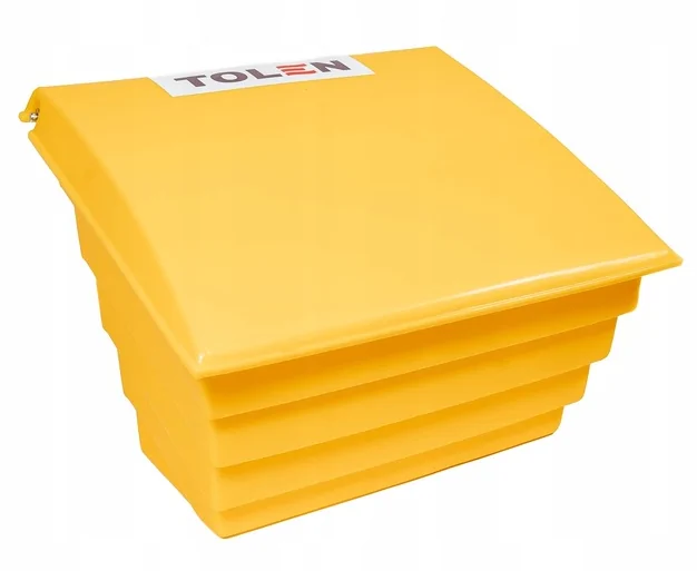 POJEMNIK NA PIASEK SÓL DROGOWĄ I SORBENT - 70L/100KG, NIEBIESKI