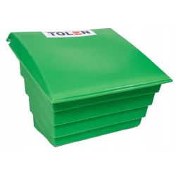 POJEMNIK NA PIASEK SÓL DROGOWĄ I SORBENT - 70L/100KG, NIEBIESKI