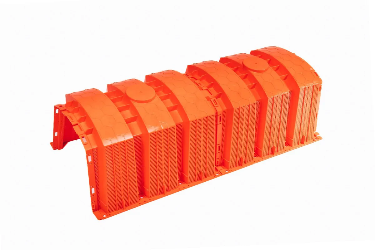 GAMAPLASTIC ZR-600 + 4x TUNEL 150L