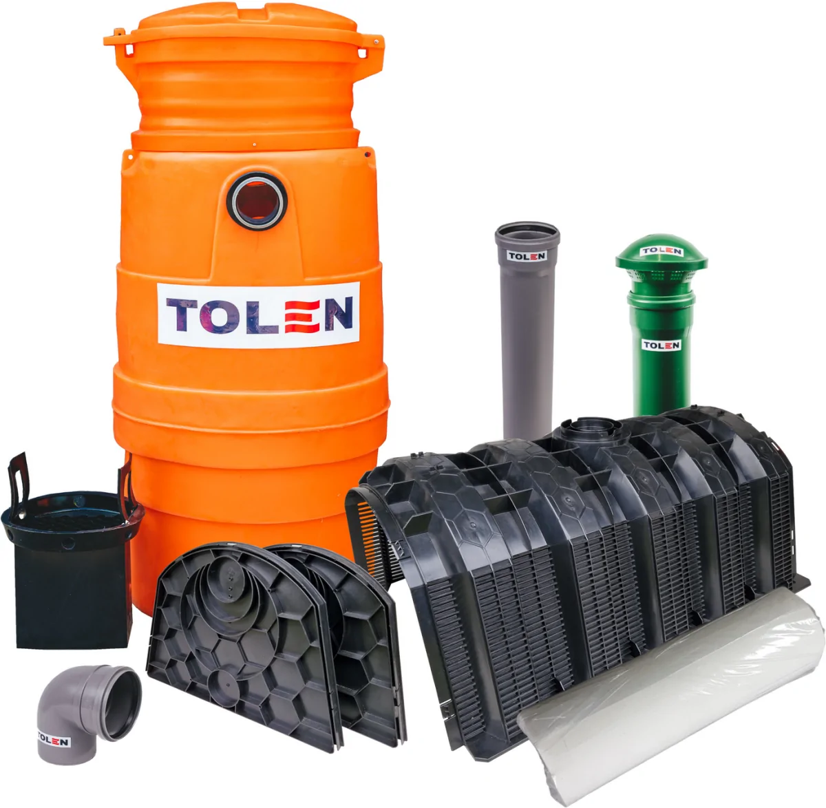 GAMAPLASTIC ZR-600 + 2x TUNEL 300L