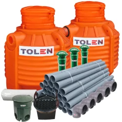 OCZYSZCZALNIA PRZYDOMOWA 2000L GAMA PLASTIC + DRENAŻ 60MB OCZYSZCZALNIA PRZYDOMOWA 2000L GAMA PLASTIC + DRENAŻ 60MB