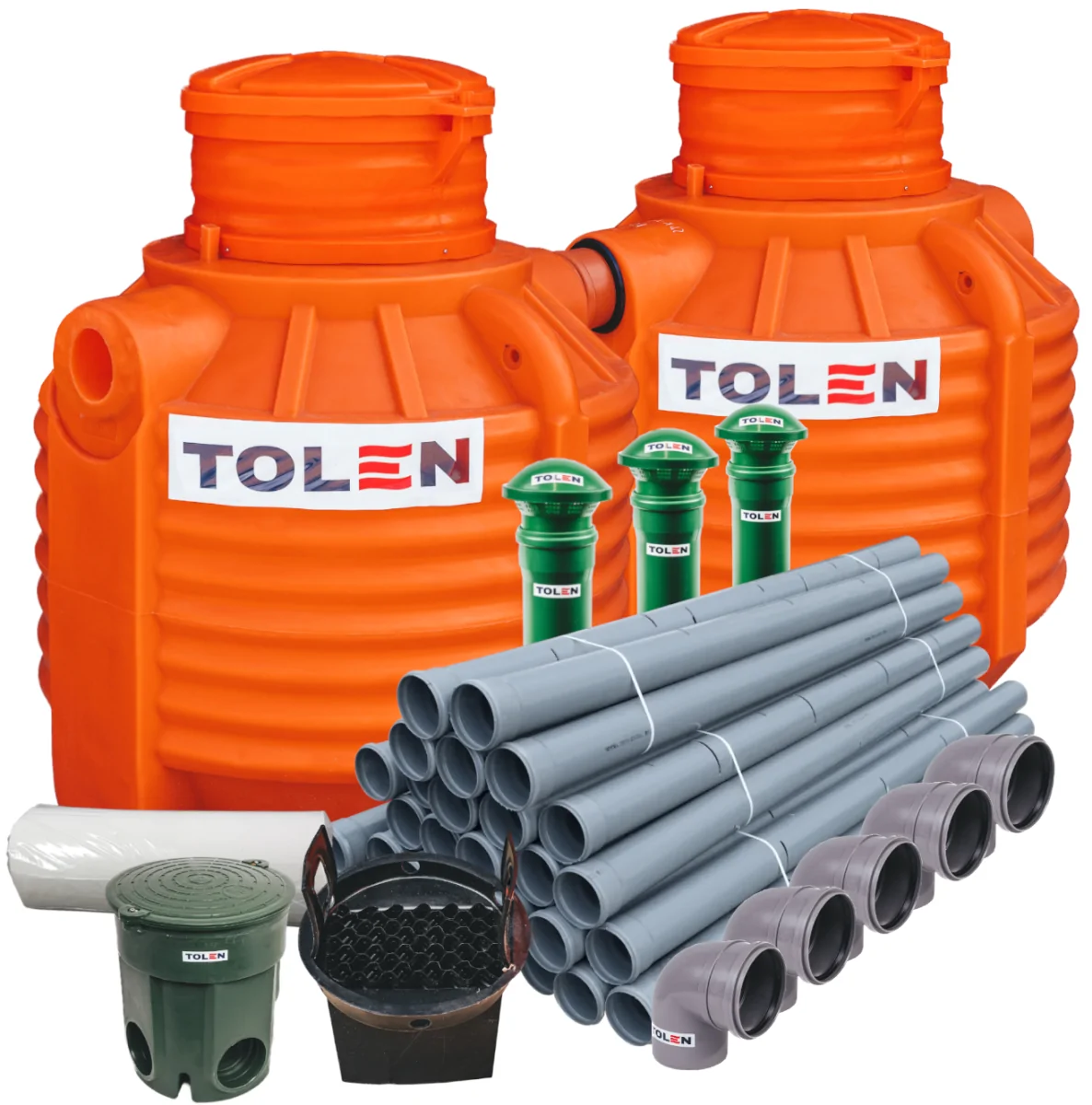 OCZYSZCZALNIA PRZYDOMOWA 2000L GAMA PLASTIC + DRENAŻ 60MB