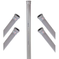 ​Rura kanalizacyjna PVC 50 mm x 1000 mm