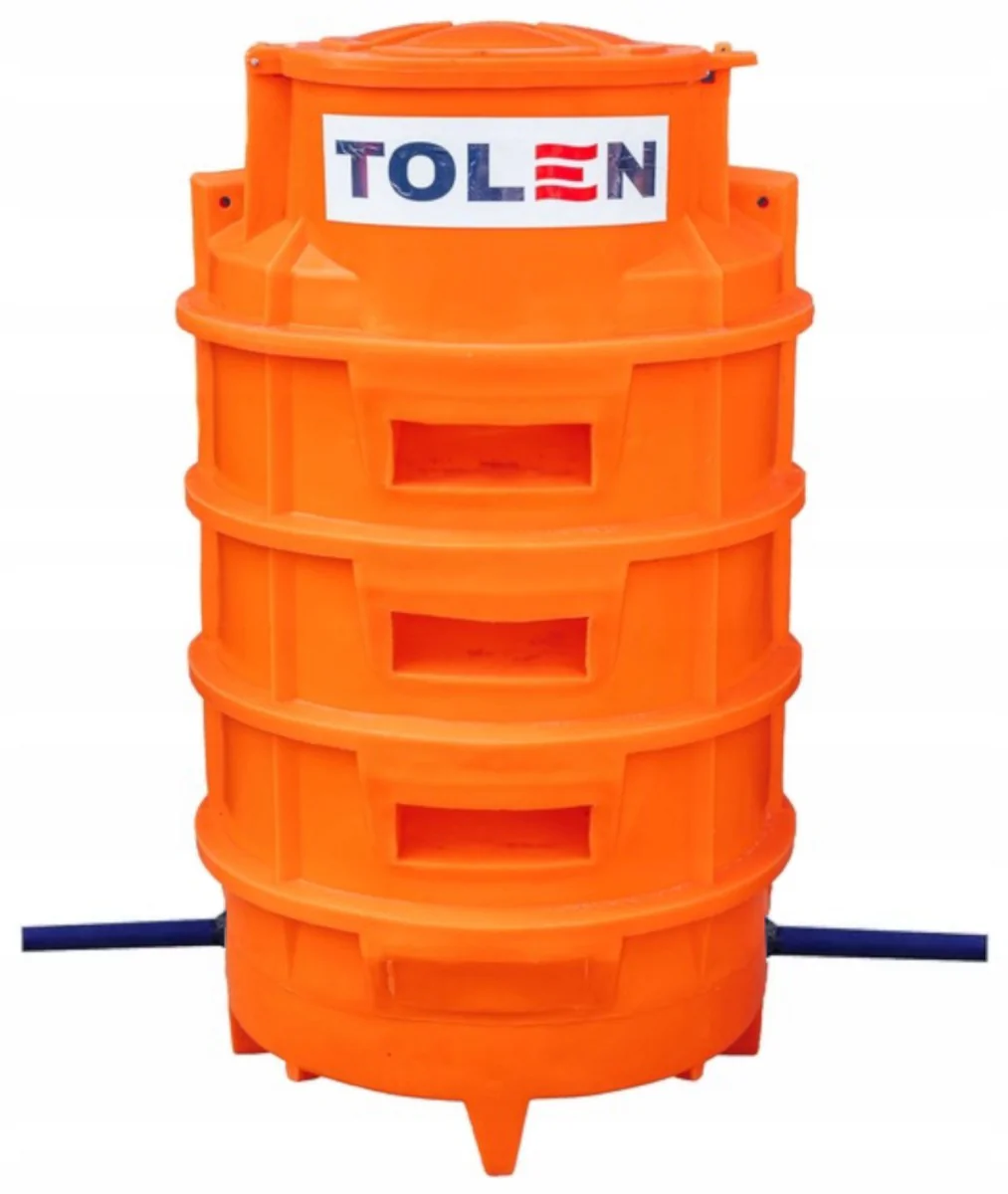 STUDNIA WODOMIERZOWA SW-1000 Z KRÓĆCAMI DN50 I SCHODKAMI