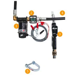ZBIORNIK MOBILNY JFC NA OLEJ NAPĘDOWY PALIWO 250L SPECIAL