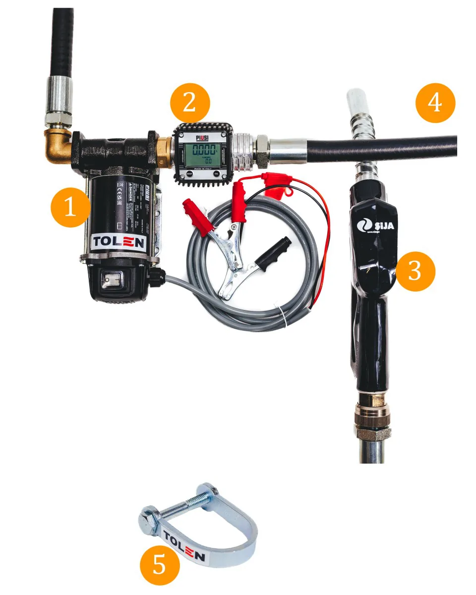 ZBIORNIK MOBILNY JFC NA OLEJ NAPĘDOWY PALIWO 250L SPECIAL