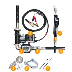 ZBIORNIK MOBILNY JFC NA OLEJ NAPĘDOWY PALIWO 250L PROFESSIONAL