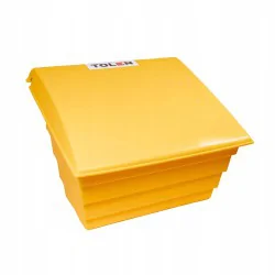 POJEMNIK NA PIASEK SÓL DROGOWĄ I SORBENT - 150L / 215KG, ŻÓŁTY