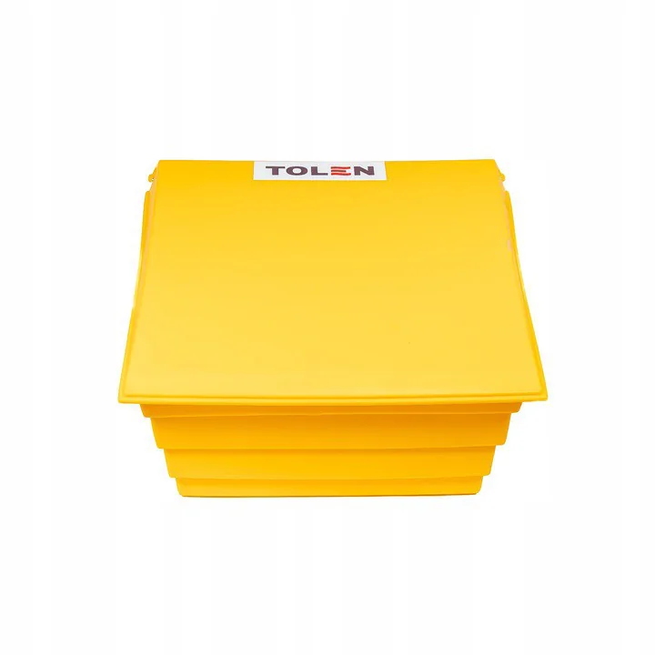 POJEMNIK NA PIASEK SÓL DROGOWĄ I SORBENT - 70L/100KG, NIEBIESKI