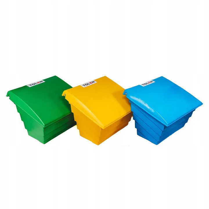 POJEMNIK NA PIASEK SÓL DROGOWĄ I SORBENT - 70L/100KG, NIEBIESKI