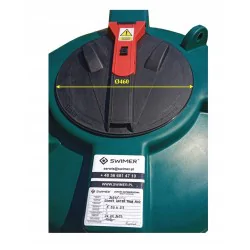 ZBIORNIK NA DESZCZÓWKĘ WODĘ NAZIEMNY SWIMER 2000L