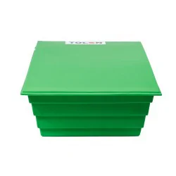 POJEMNIK NA PIASEK SÓL DROGOWĄ I SORBENT - 150L / 215KG, ZIELONY