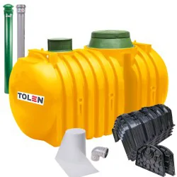 OCZYSZCZALNIA PRZYDOMOWA DWUKOMOROWA MARSEPLAST 4-TUNELOWA 3000L OCZYSZCZALNIA PRZYDOMOWA DWUKOMOROWA MARSEPLAST 4-TUNELOWA 3000L