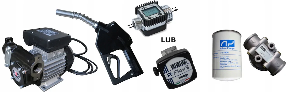 ZBIORNIK NA PALIWO ON JFC DUO OLEJ 2500L BASIC