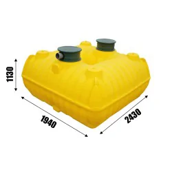 ZBIORNIK MARSEPLAST BOLT 3 NA DESZCZÓWKĘ OGRÓD Professional 3000L