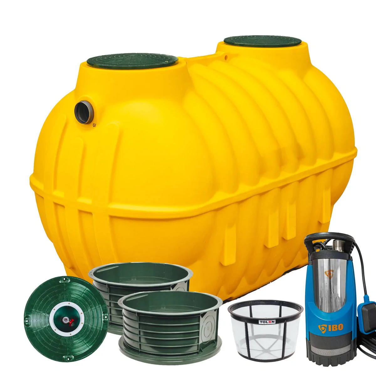 ZBIORNIK MARSEPLAST BOLT 2,5 NA DESZCZÓWKĘ OGRÓD Special 2500L