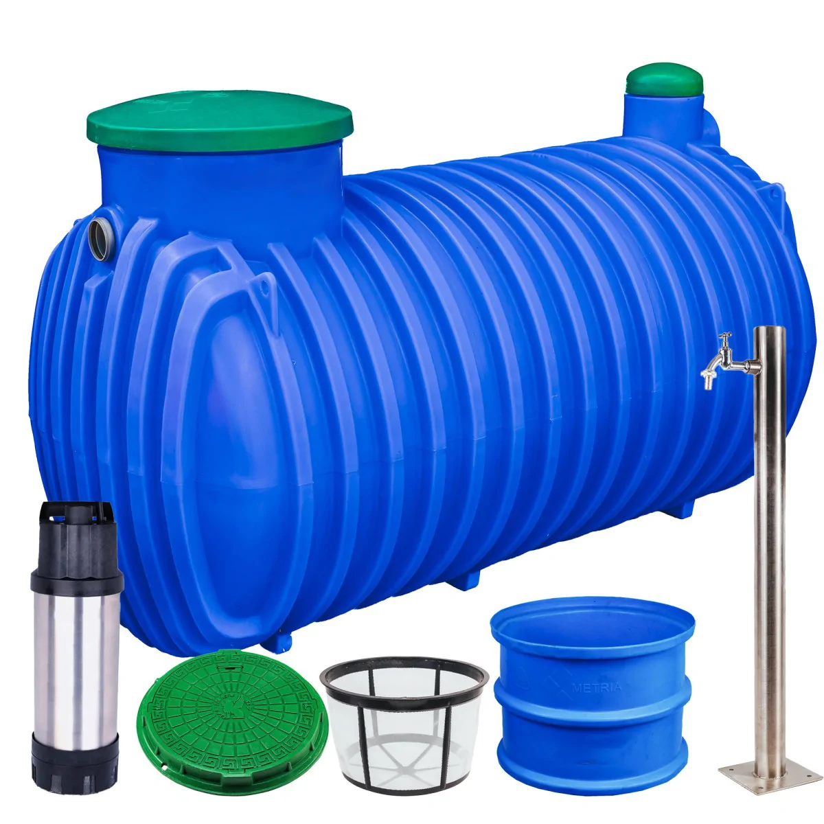 ZBIORNIK NA DESZCZÓWKĘ EKOSYSTEM OGRÓD Professional+ 4000L