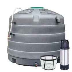 Zbiornik na Deszczówkę Naziemny z pompą 5000L Pro Plus