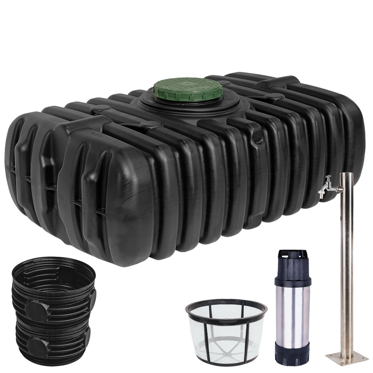 ZBIORNIK NA DESZCZÓWKĘ GRAF FLAT S 1500L PROFESSIONAL+